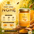 MẬT ONG NGHỆ BEE HONEY [ TURMERIC HONEY ] 380ML