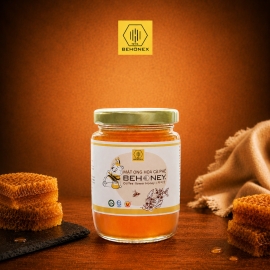  MẬT ONG HOA CÀ PHÊ BEHONEY BEAR [ COFFEE FLOWERS HONEY ] 180ML