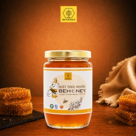 MẬT ONG HOA NHÃN BEHONEY BEAR [ LONGAN HONEY ] 380ML