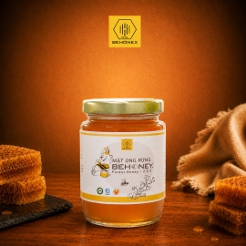 MẬT ONG RỪNG BEHONEY BEAR [ FOREST HONEY ] 180ML