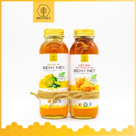 COMBO MẬT ONG TẮC & MẬT ONG ĐÔNG TRÙNG HẠ THẢO 420GR [ KUMQUAT HONEY & CORDYCEPS HONEY ]